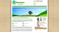 Desktop Screenshot of myenvirocare.com